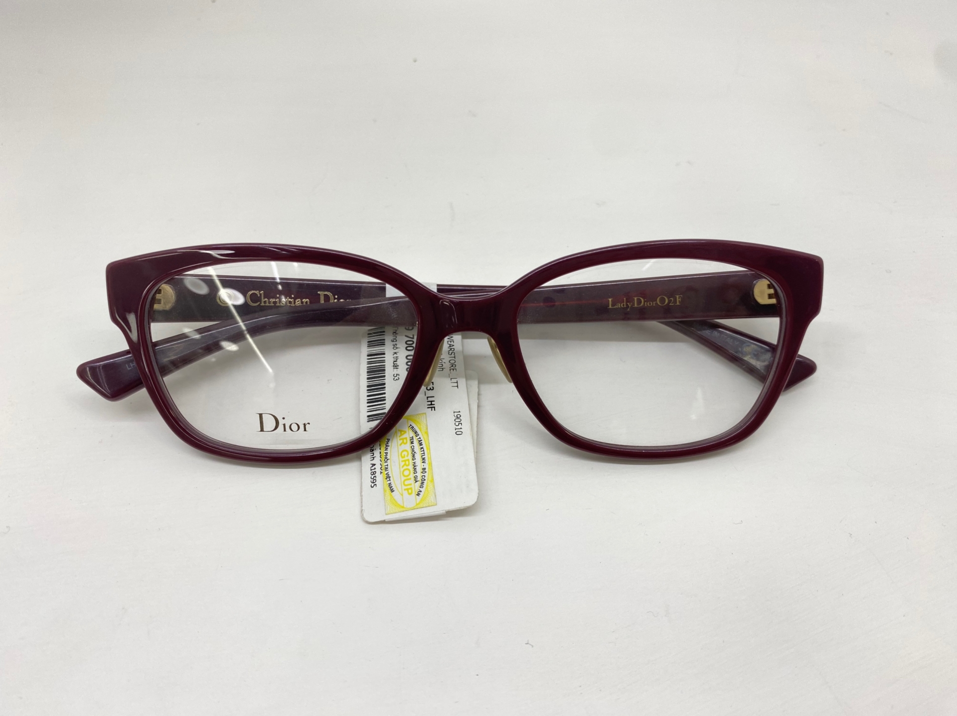 Kính Gọng LadydiorO2F-53-LHF