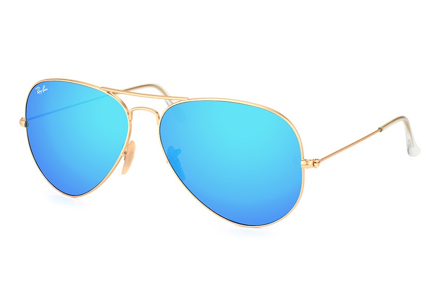 RAY-BAN AVIATOR FLASH LENSES S-RAY 3025-112/17(55IT)
