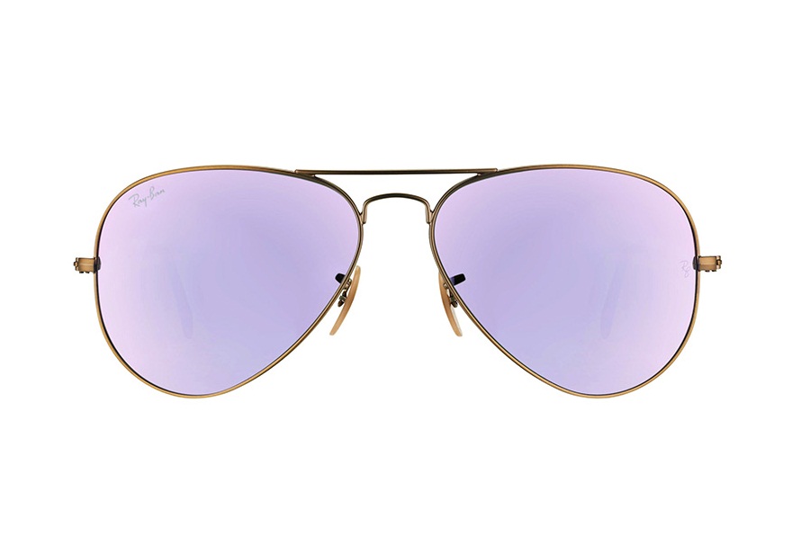 RAY-BAN AVIATOR FLASH LENSES S-RAY 3025-167/4K(58IT)