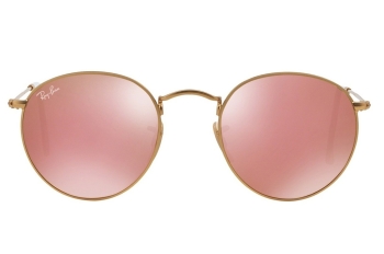 RAY-BAN ROUND FLASH LENSES S-RAY 3447-112/Z2(53IT)